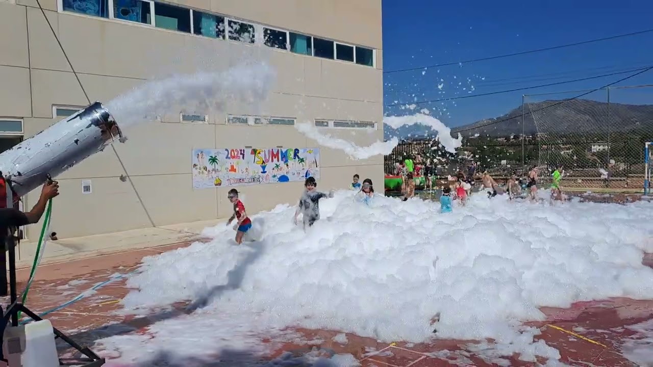 Fiesta de la espuma