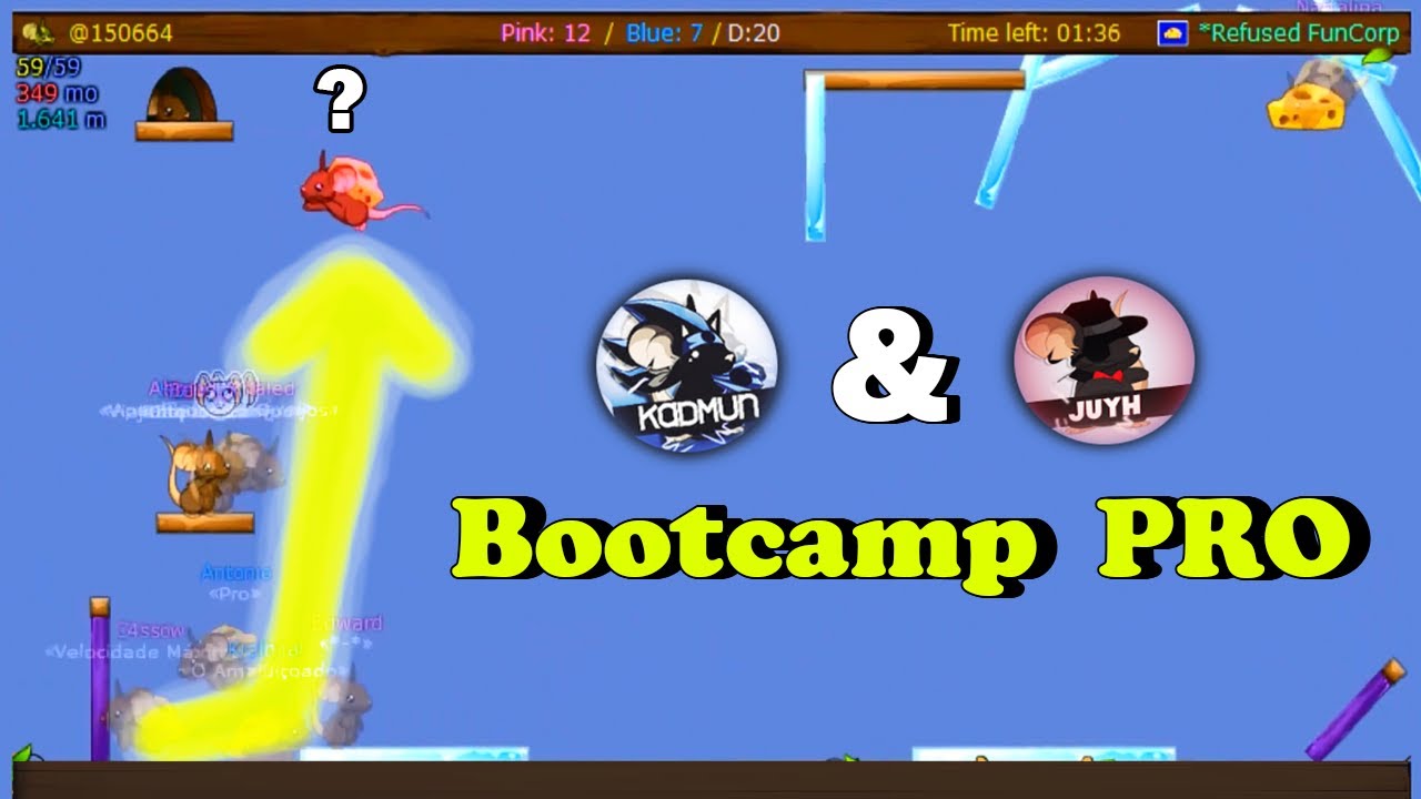 Transformice - Bootcamp PRO #3 (KADMUN & JUYHJUYH)
