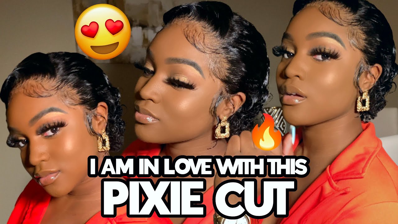 😱 I AM IN LOVEEEEE WITH THIS CURLY PIXIE CUT WIG😍 FT. WE QUEEN HAIR