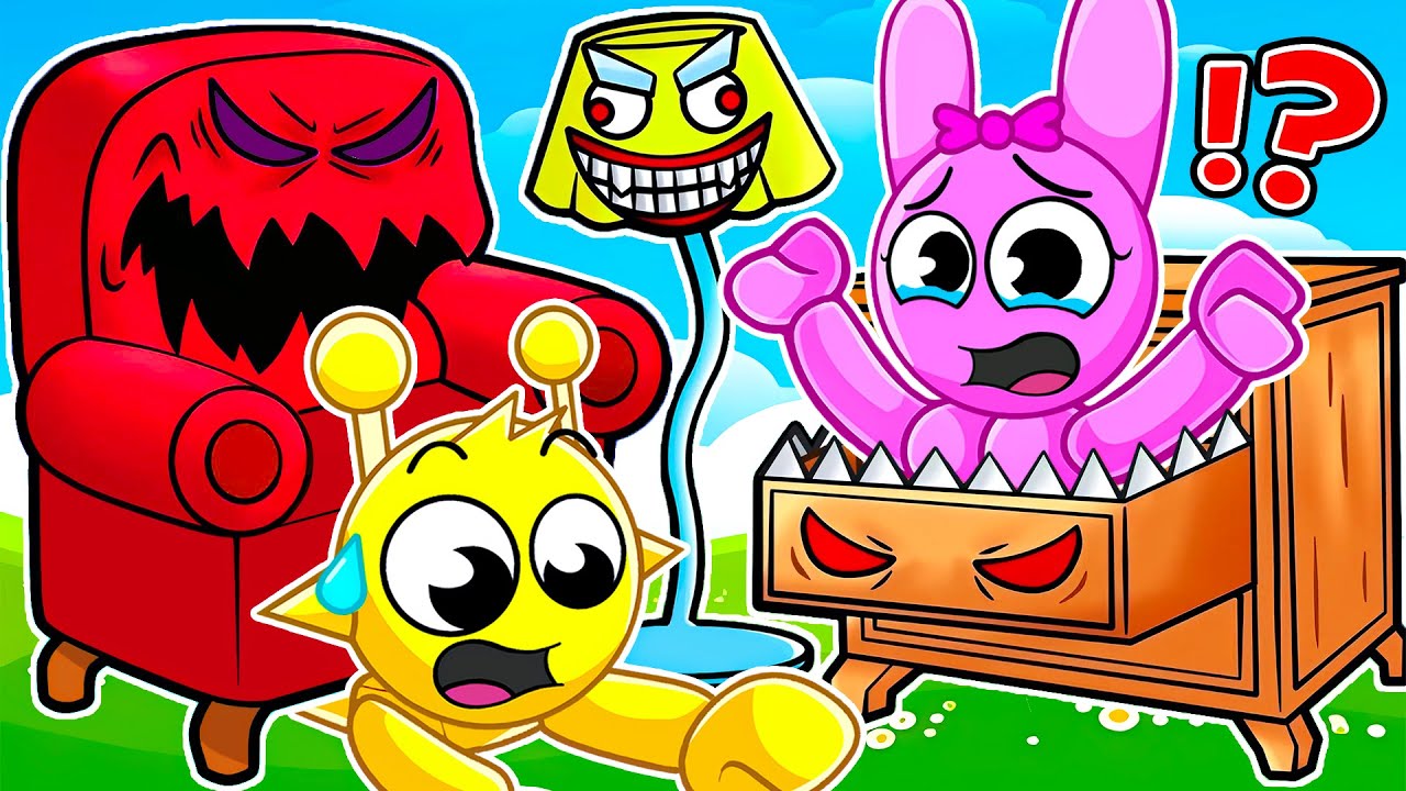 出發！奇幻世界冒險！這裡的家具竟然要吃我！？【Roblox 機械方塊】