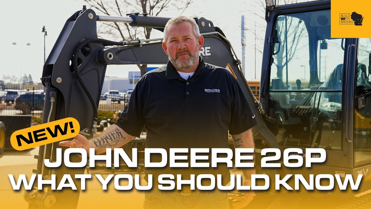 NEW John Deere 26P Mini Excavator Walkaround
