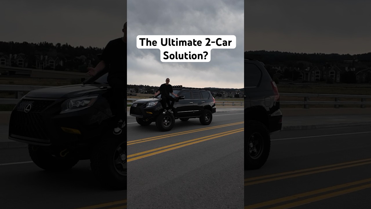 The Lexus GX460 - Is this the ultimate vehicle for that 2-car solution? #lexus #gx460 #offroad #bmw