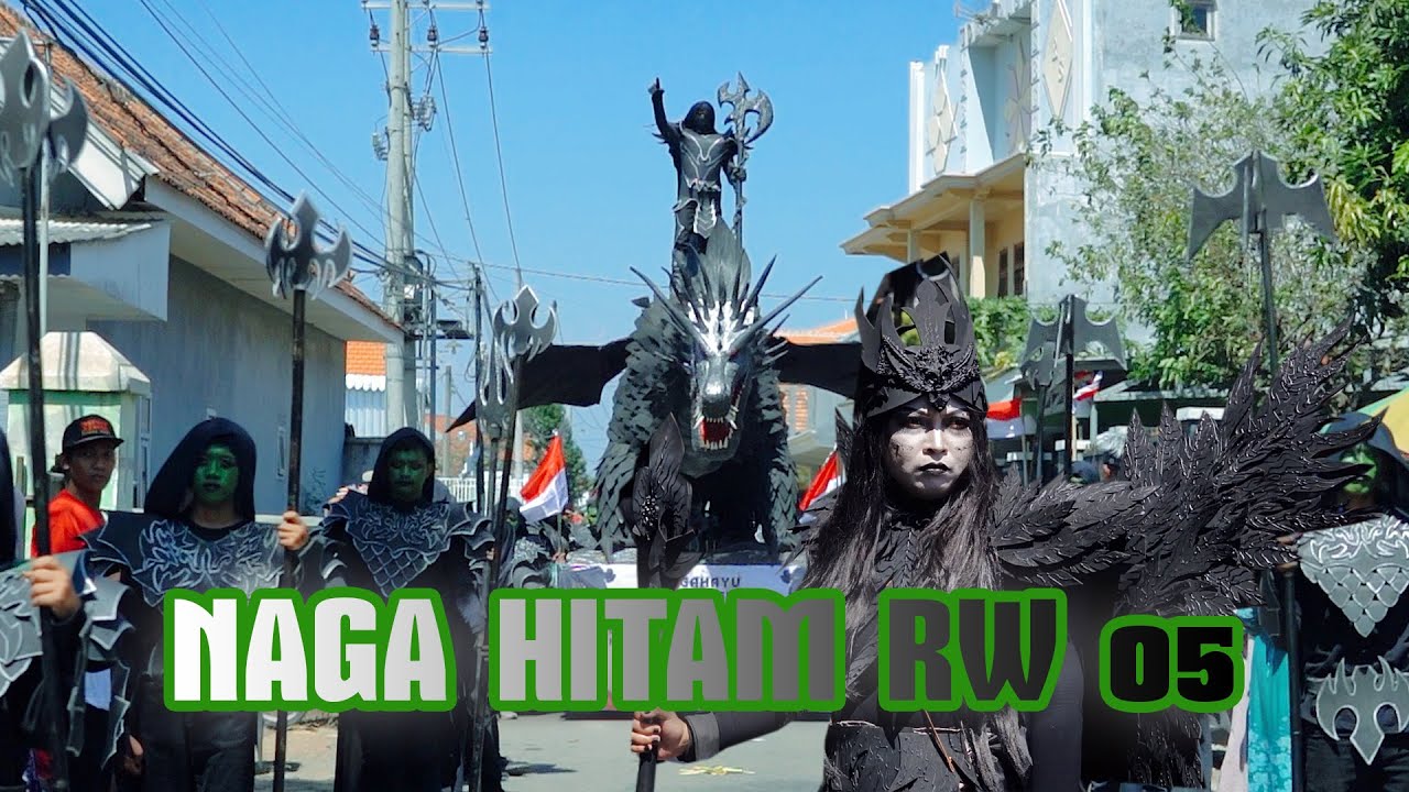 KARNAVAL JORONGAN 2024 - NAGA HITAM RW 05
