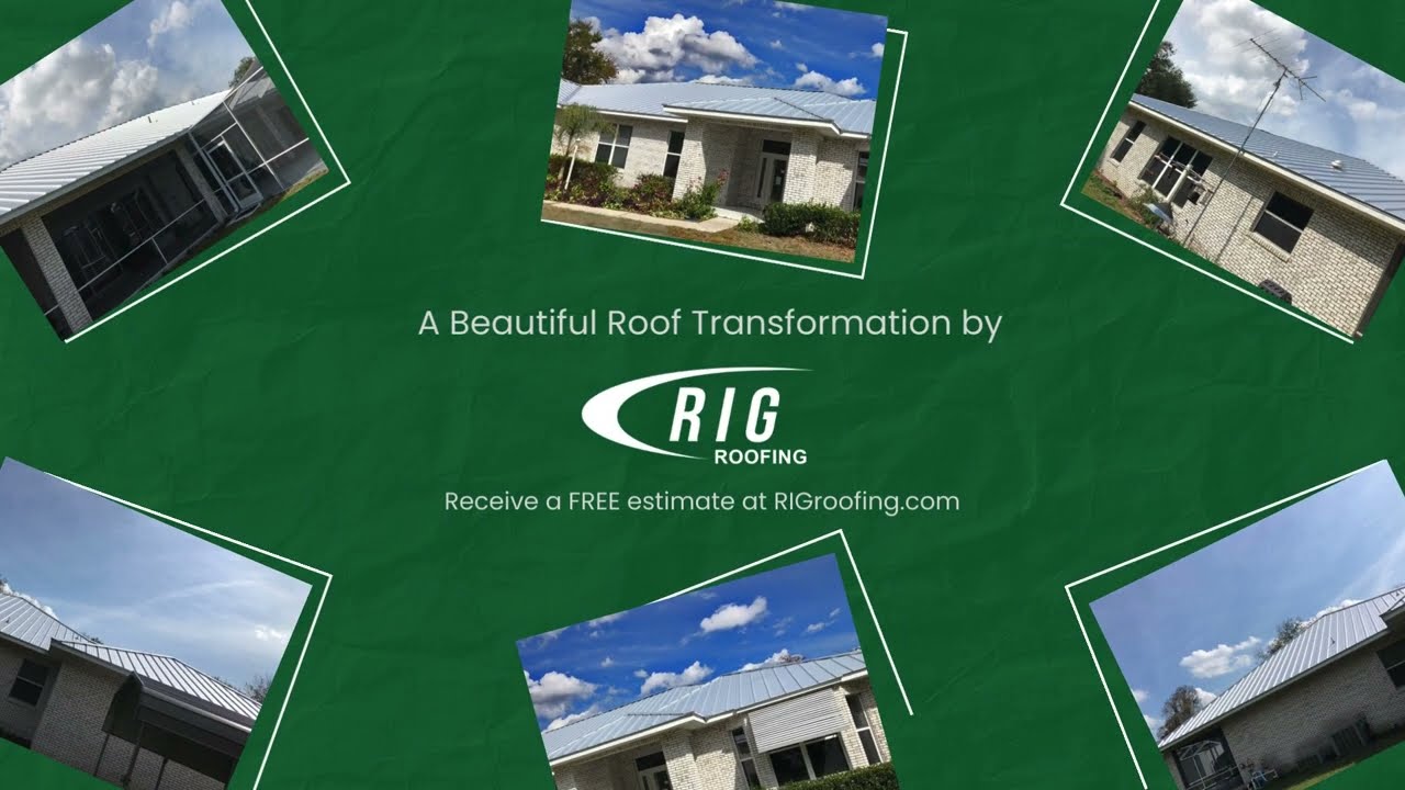 Standing seam metal roof by R.I.G. Roofing