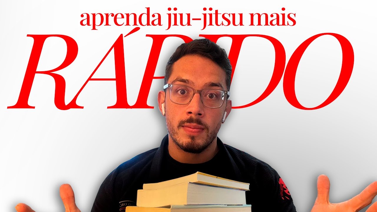 Aprenda Jiu-Jitsu SOZINHO com esse Modelo de Estudo - Evolua 3x mais em 6 meses