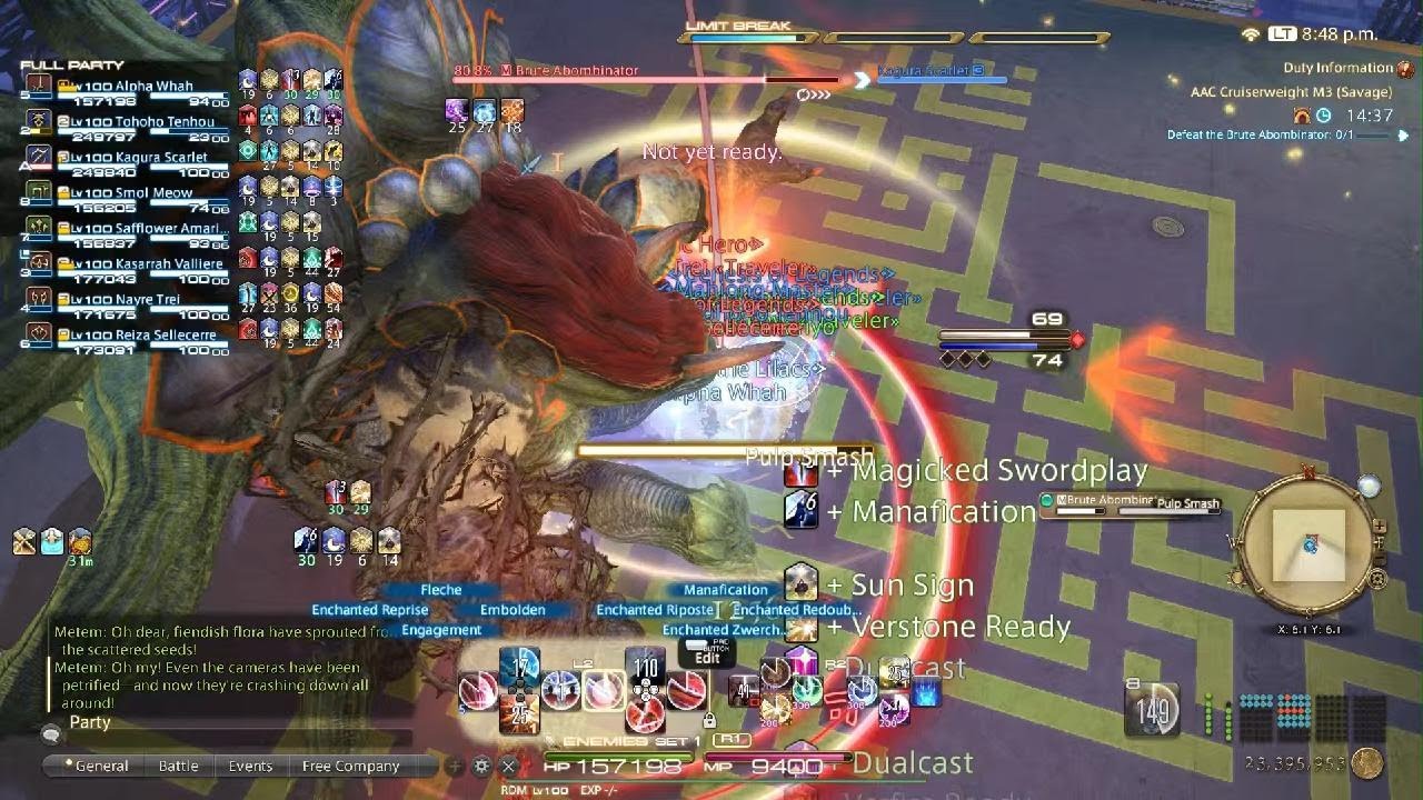 M7s ffxiv clear pct  pov