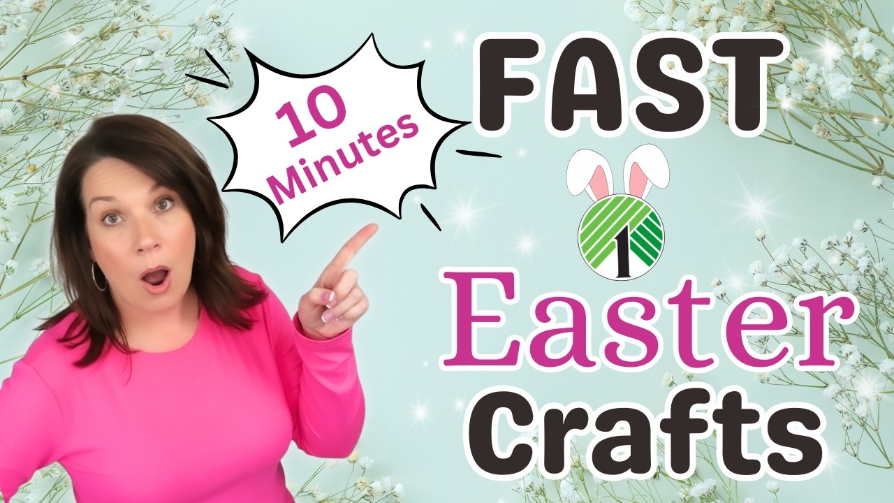 🐇Quick and Easy Dollar Tree Easter DIYs | You Can Make TODAY!! 🌸