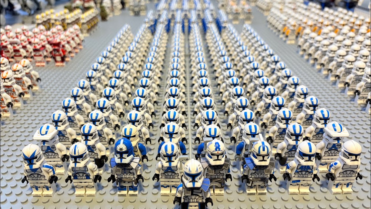 Lego Star Wars CLONE ARMY! (2026 Edition) 600+ figs