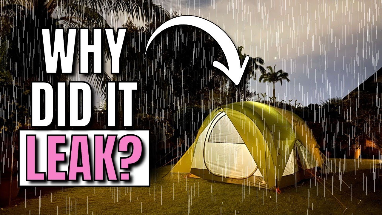 [RAIN TEST] REI Wonderland 6-Person Tent