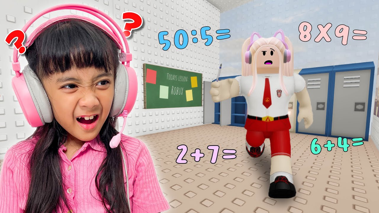 SAMANTHA COBA TANTANGAN TOWER SEKOLAH PALING SERAM DI ROBLOX 😱 ADA PETA PETA ! KOMPILASI GAMING