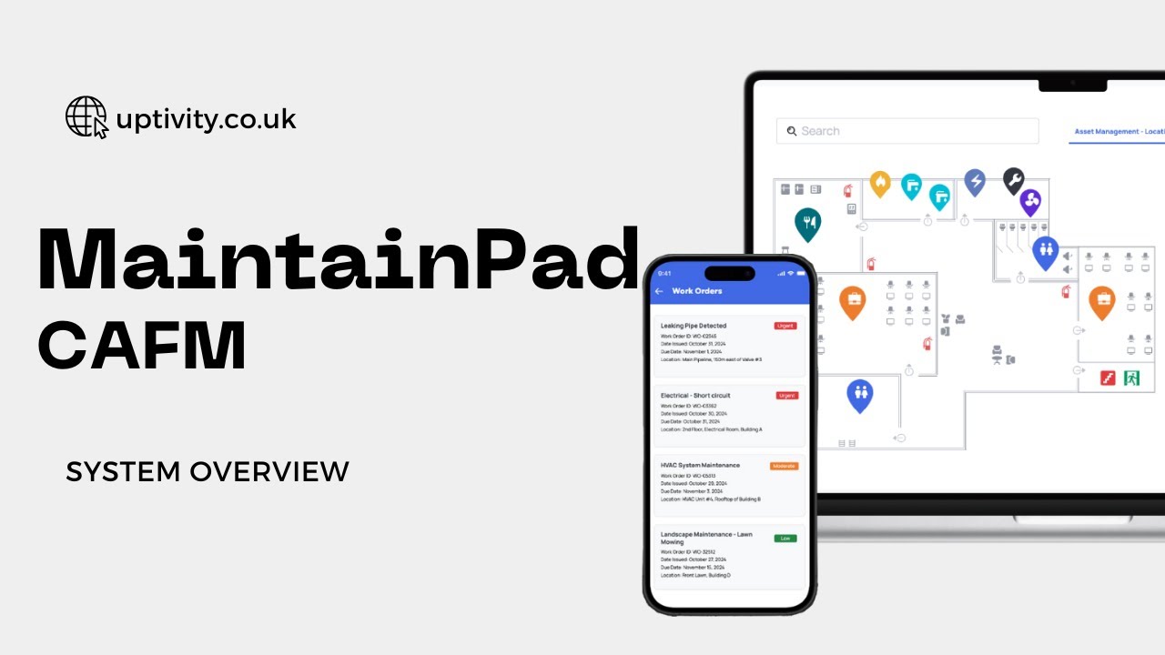 CAFM Software Overview | MaintainPad | Simplify Maintenance
