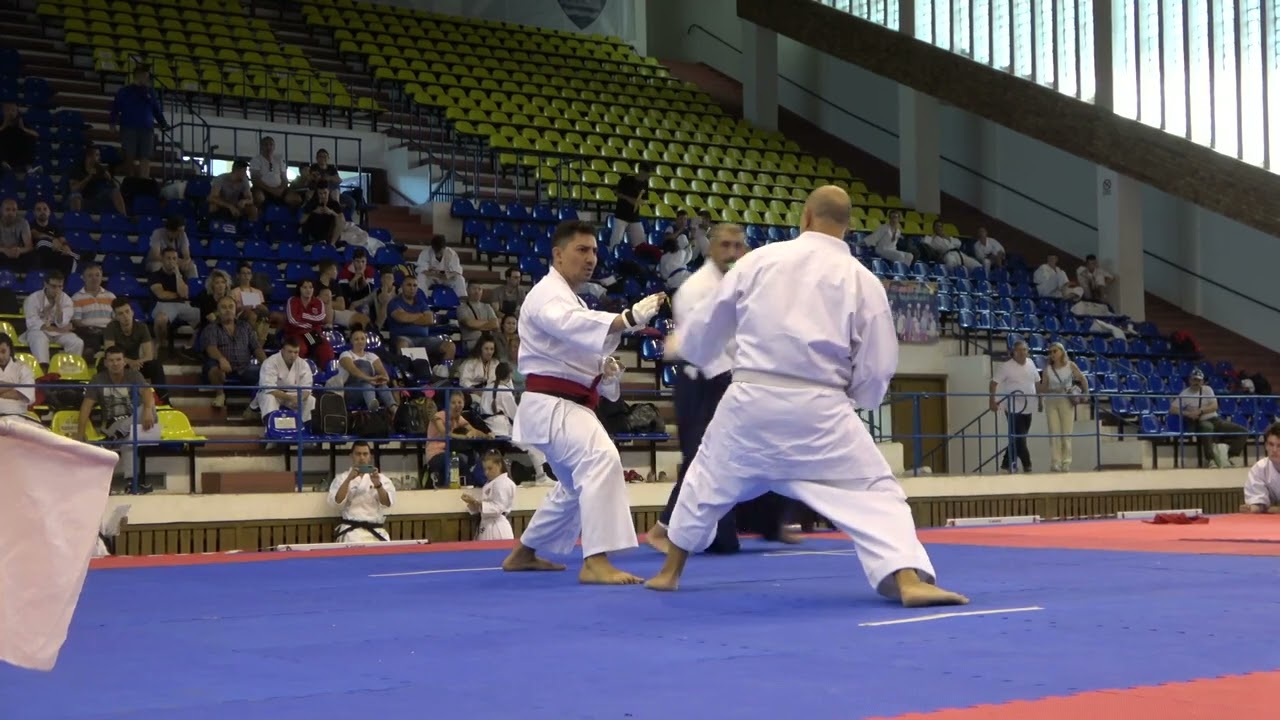Bogdan Paun vs Oliwer Dobre Finala Campionat National de Karate Traditional   Braila 2019