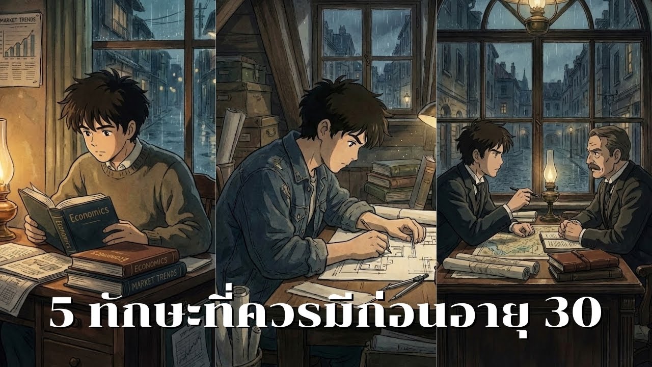 5 ทักษะที่ควรมีติดตัวก่อนอายุ 30