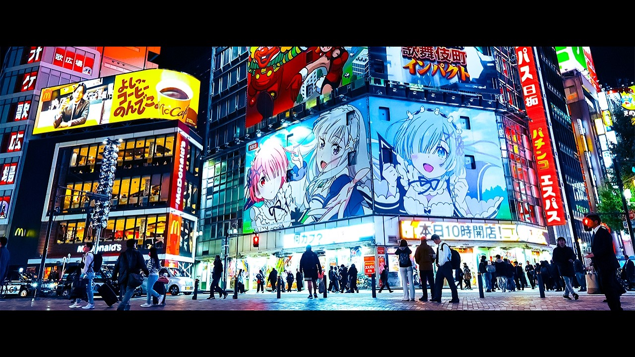 新宿 / [21:9] 3 hr 48 min - Night walk in Shinjuku, Tokyo, Japan ( November 12, 2025 )
