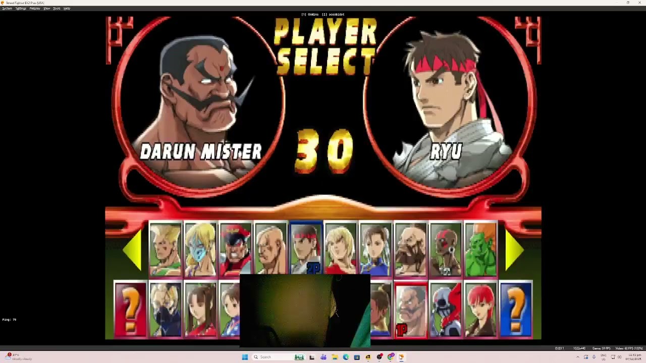 Street fighter ex 2 plus online casual match vs OnNine from hong-kong