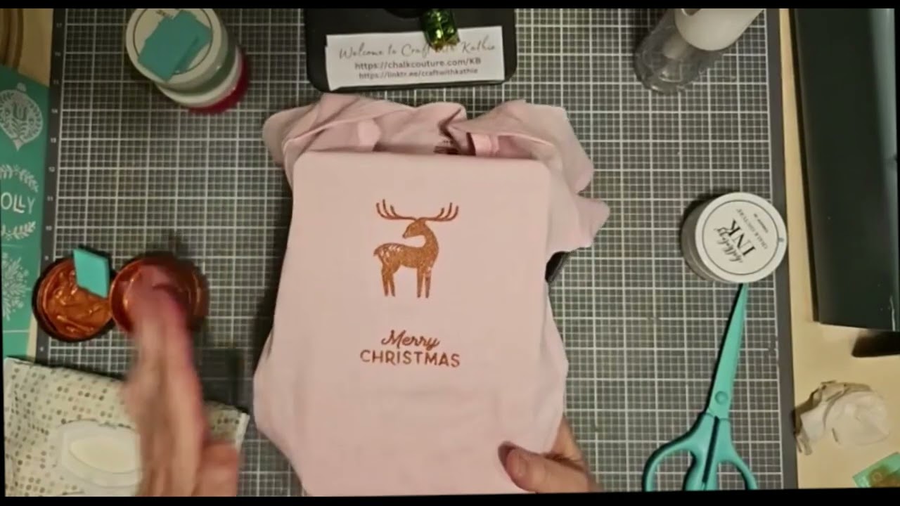 3 Easy DIY Baby Onesies using  Ink & 1 Stencil:  Oh So Bright!  (Chalk Couture)