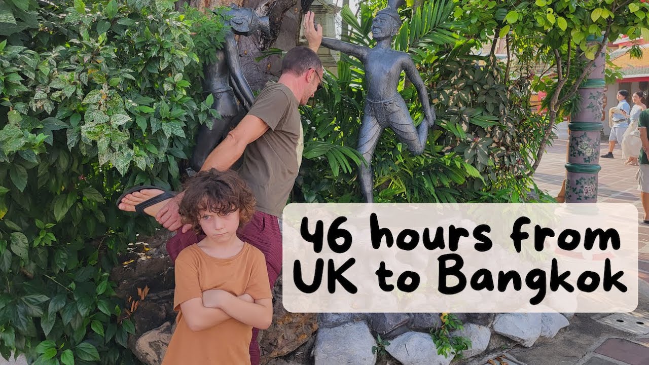 Back on the road... 46 hours from UK to Bangkok