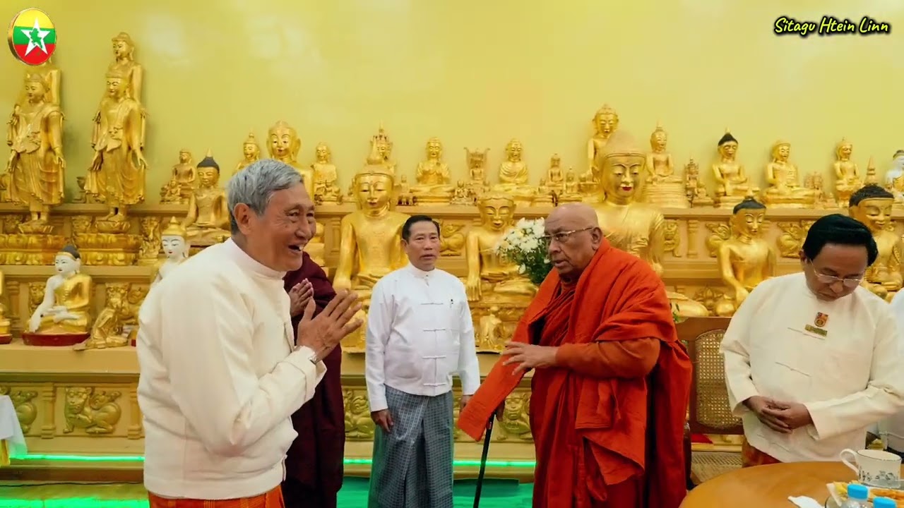 ထူပါရုံစေတီတော်ကြီးပြုပြင်မွမ်းမံမှုပြီးမြောက်၍ကြည်ညိုဖွယ်ရာအနေကဇာတင်လှူပူဇော်ခြင်း အခမ်းအနားကျင်းပ