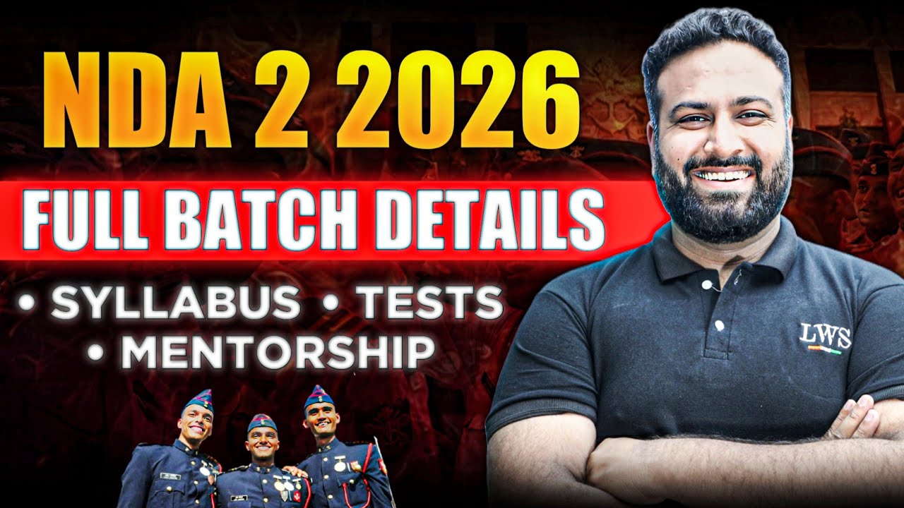 Why Every NDA Aspirant Should Join Aarambh 3.0 🔥 NDA 2, 2026 + NDA 1, 2027 | Learn With Sumit