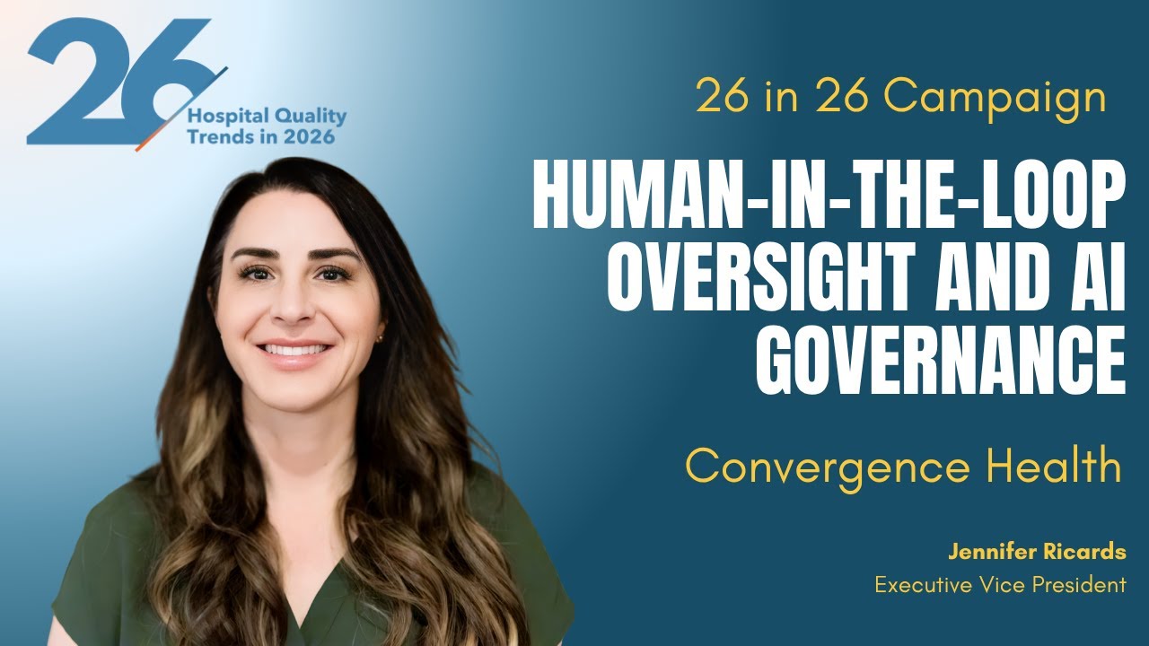 Human-in-the-Loop AI Governance in Healthcare: Building Trust in Artificial Intelligence | 26 in 26