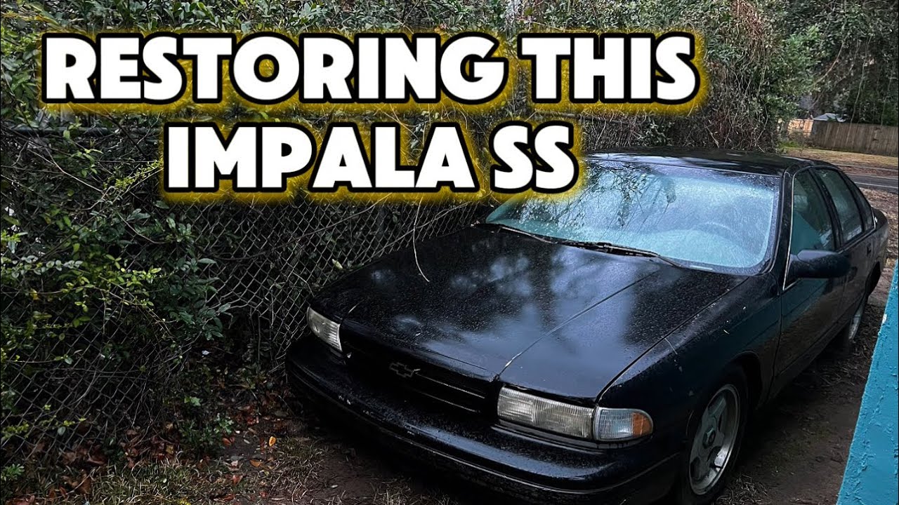 Restoring My Dream Car 1996 Impala ss  pt 1