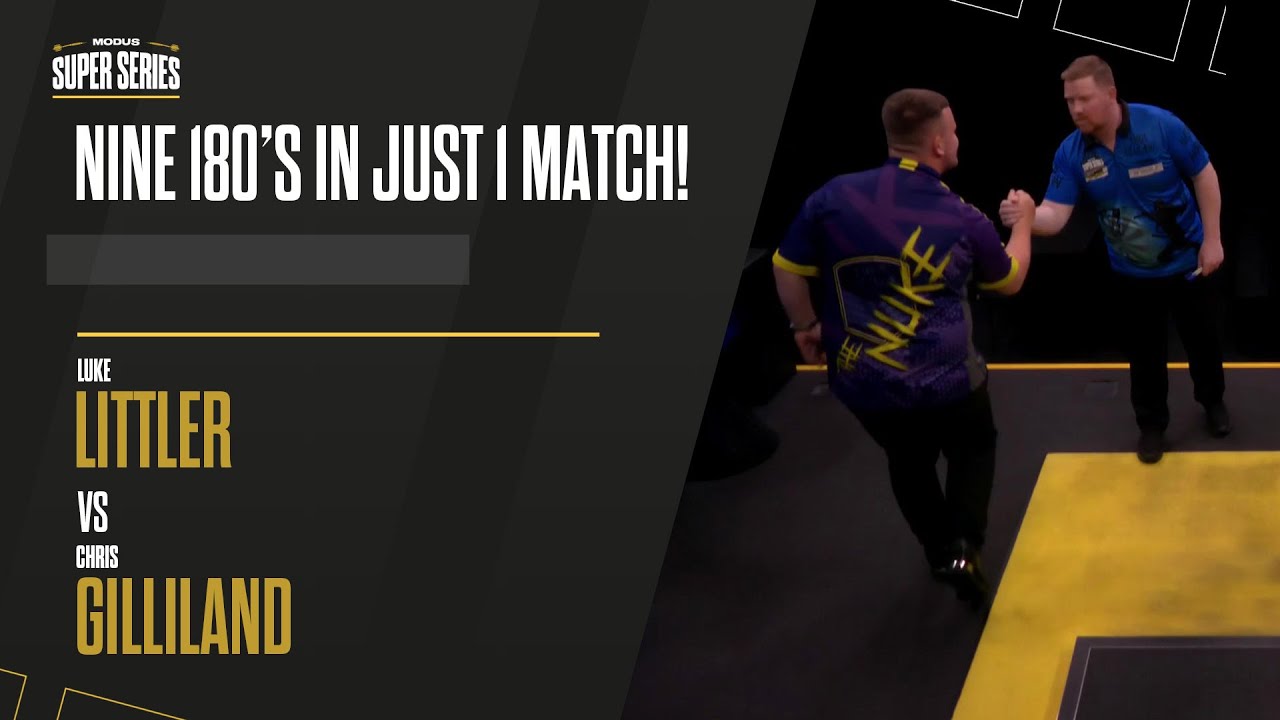 NINE Maximums In Just 6 Legs! | Luke Littler vs Chris Gilliland