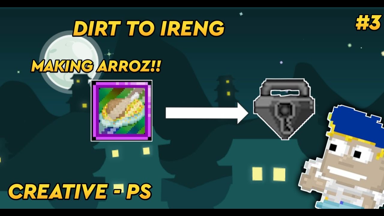 GROWTOPIA SERIES | MAKING ARROZ | PART 3 | CREATIVE PS