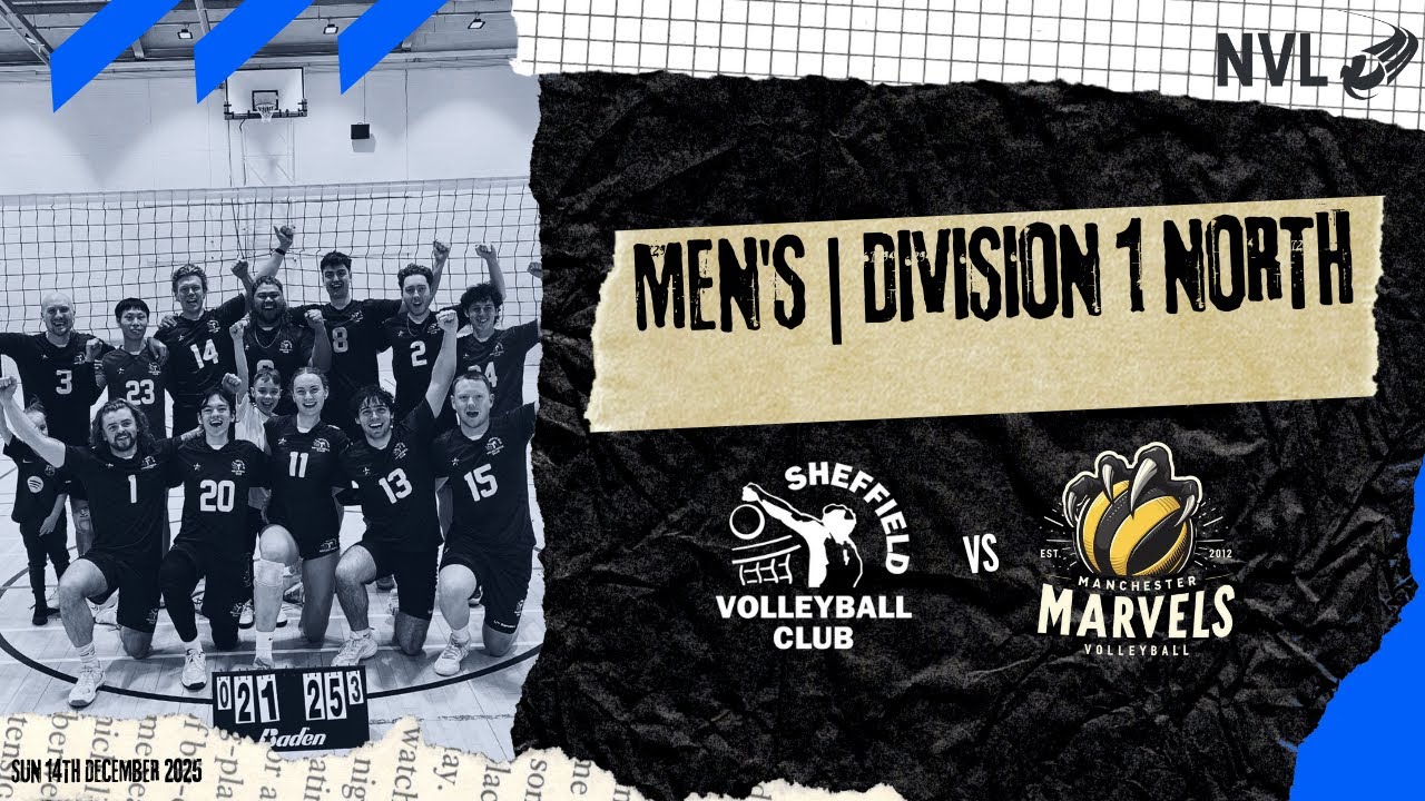 Sheffield vs Manchester Marvels (3-0) - Full Match - Home | Men's Division 1 North 25/26