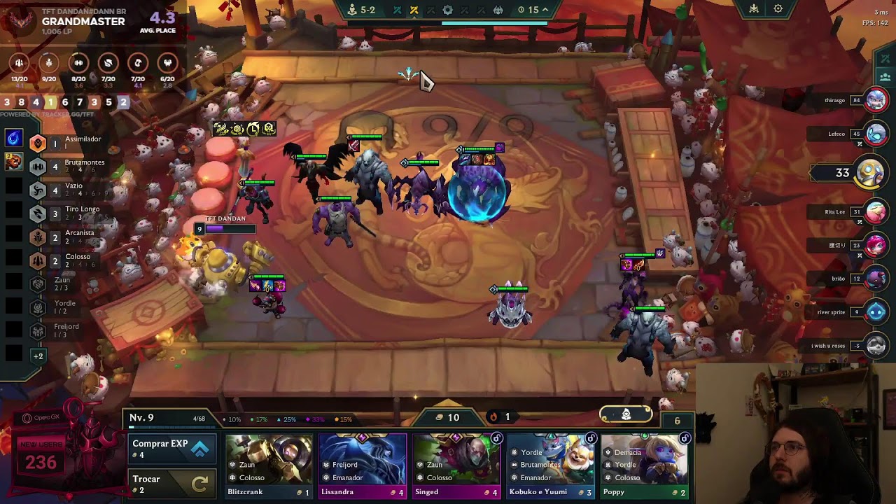 TFT EM BUSCA DO CHALLENGER DE NOVO