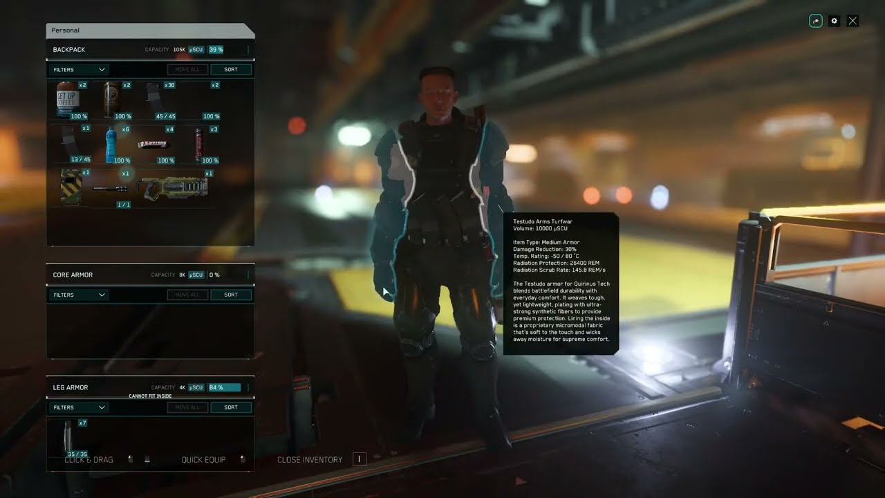 Defense and Transport Stuff in Star Citizen 4.6