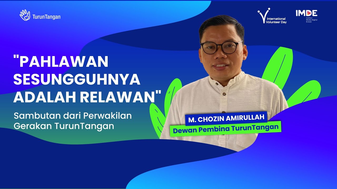 SAMBUTAN HANGAT DARI MAS CHOZIN DALAM KEGIATAN TURUNTANGAN FESTIVAL 2024