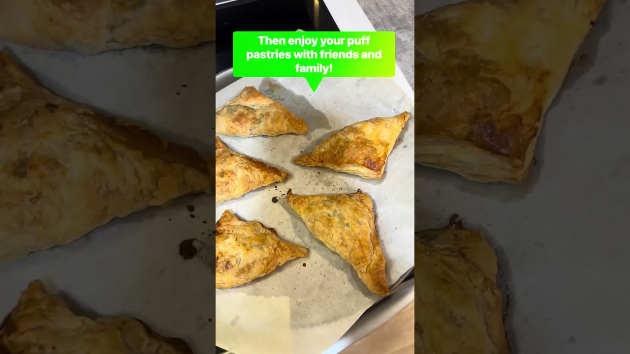 Crispy Potato Puff Pastry | Easy & Delicious Snack!