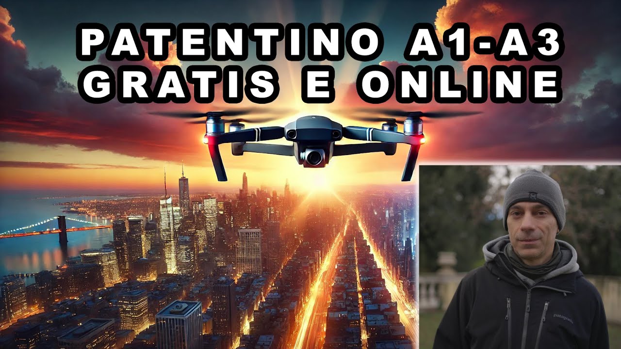 Patentino Droni A1-A3: Perch&eacute; ti Conviene Farlo Subito Gratis e Online!