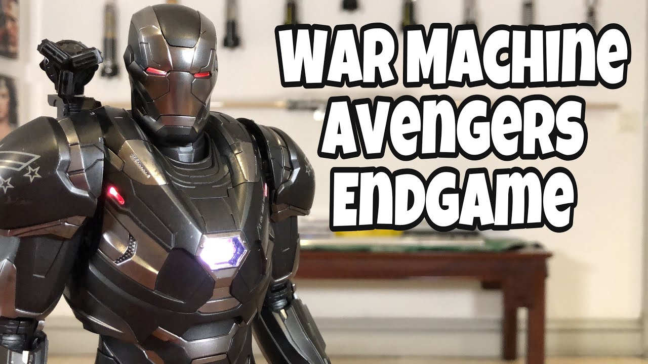 [ENG SUB] Hot Toys Avengers Endgame War Machine Unboxing & Review
