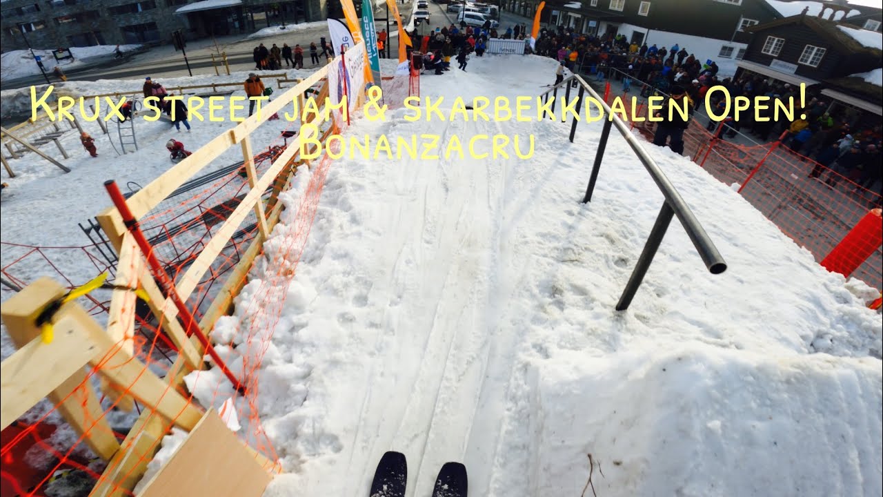 Krux street jam & skarbekkdalen open! |bonanzacru 2023|