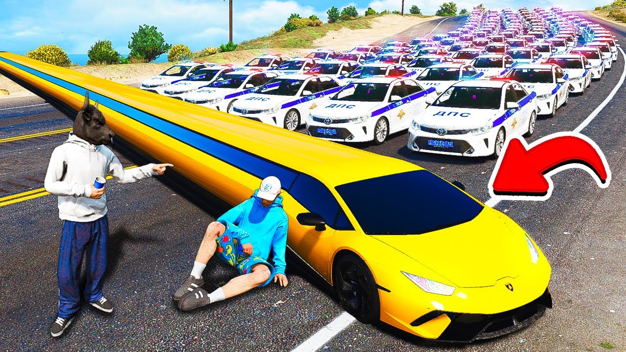 КАТАЕМСЯ НА САМОЙ ДЛИННОЙ ЛАМБОРГИНИ ЛИМУЗИН В ГТА 5 МОДЫ! ОБЗОР МОДА GTA 5 ВИДЕО MODS
