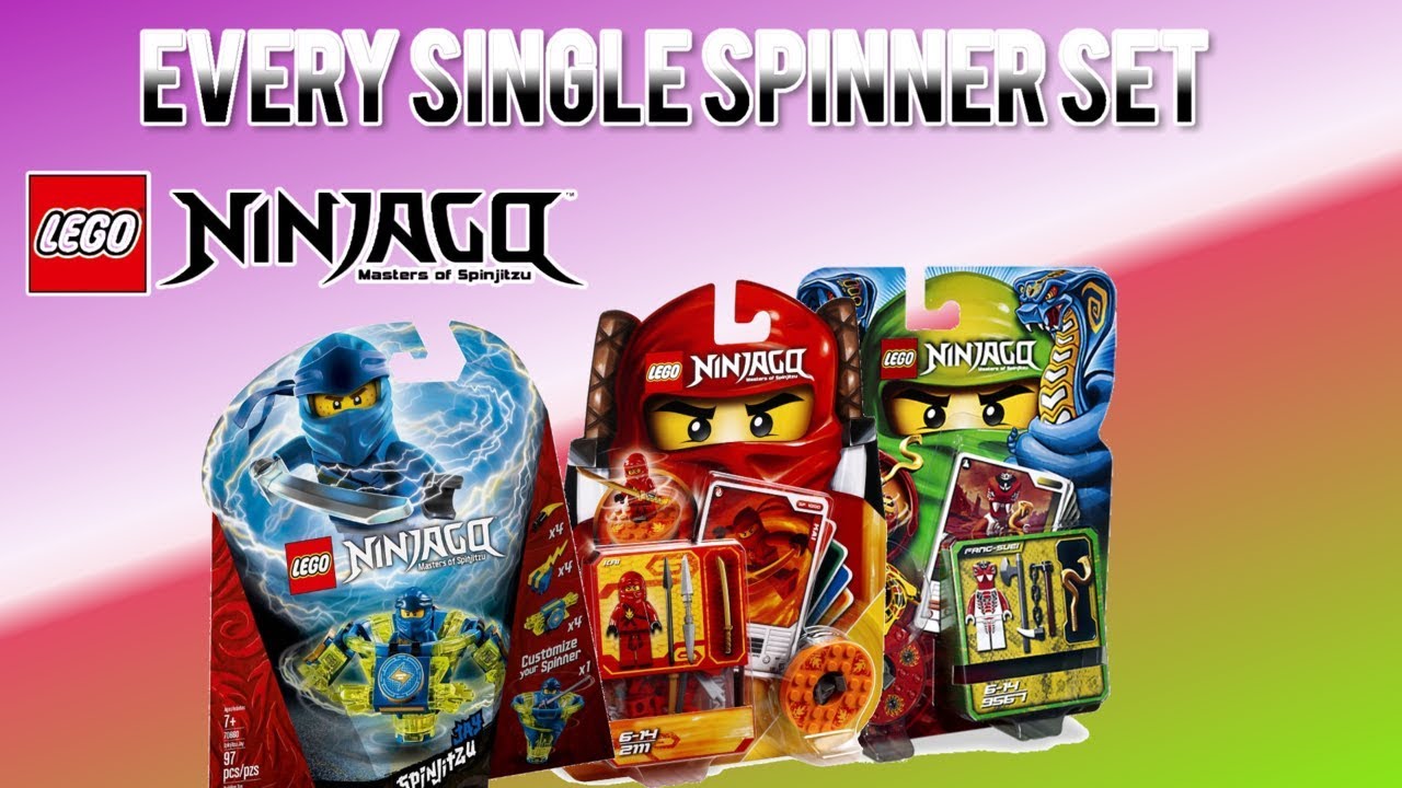EVERY SINGLE LEGO NINJAGO SPINNER SET (2011-2019)