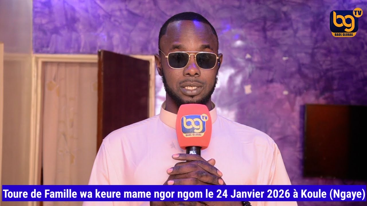 Toure De Famille wa keur mame Ngor Ngom le 24 Janvier à Koul Ngaye