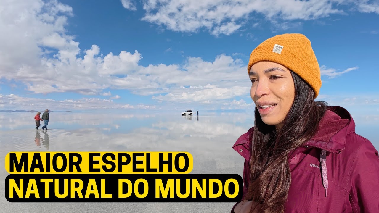 A ILUSÃO DE ÓTICA DO MAIOR DESERTO DE SAL DO MUNDO! Salar de Uyuni