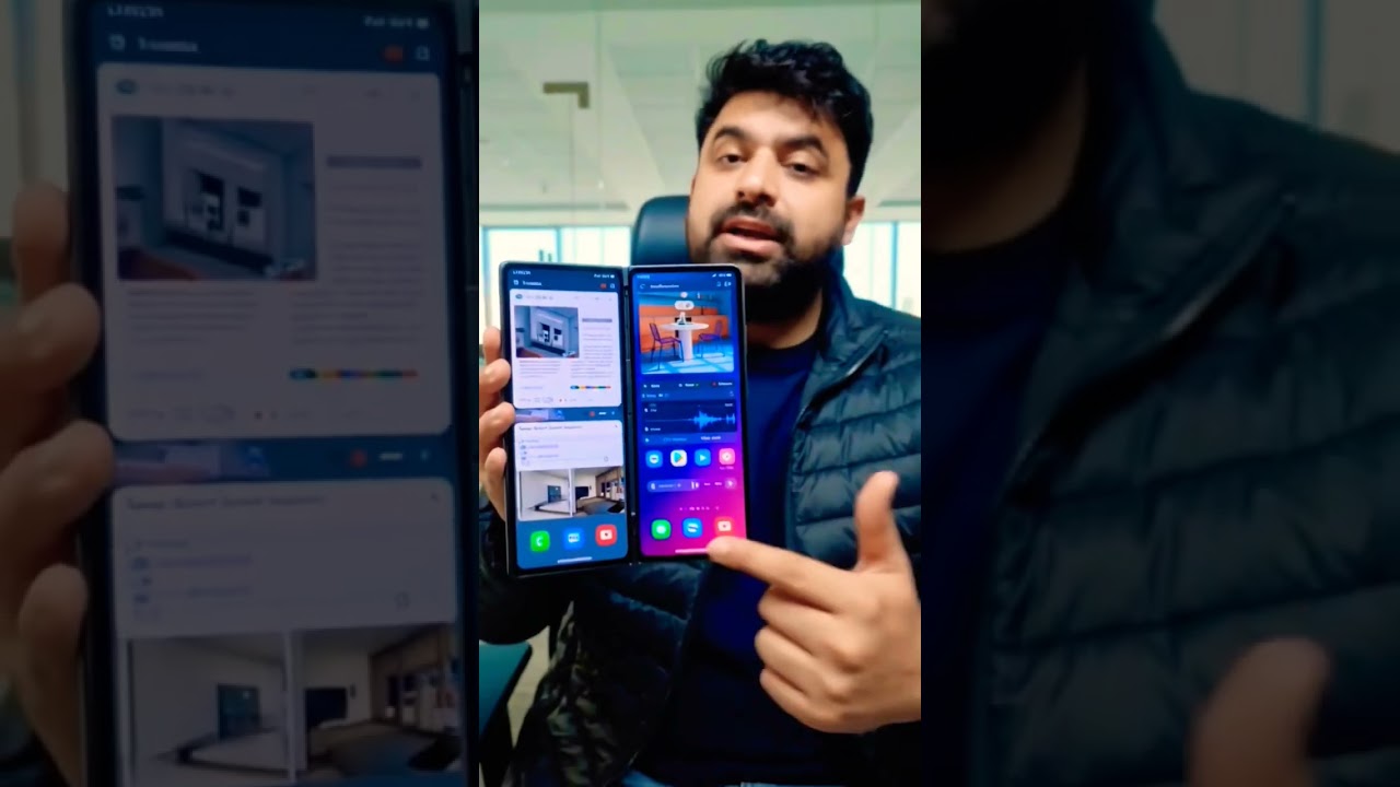 Samsung Z Tri fold Mobile phone 