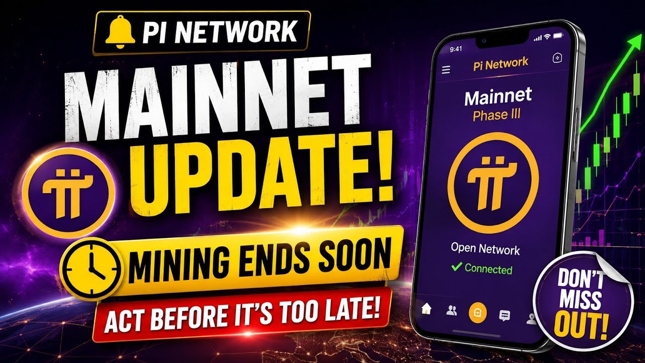 ⚠️ Pi Network Mining Is Ending Soon? The Truth Every Pioneer Must Know!
