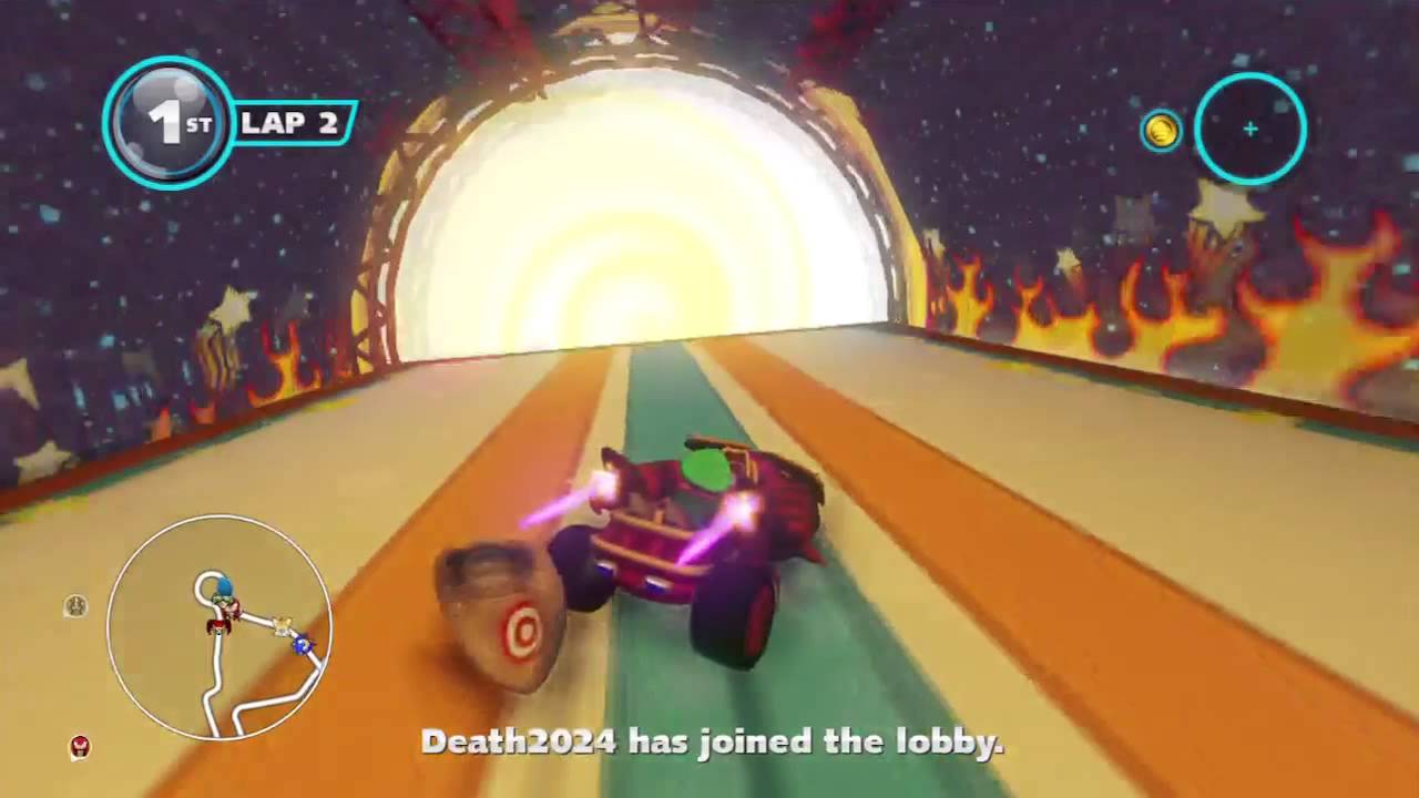 Sonic & All-Stars Racing Transformed (360) - Online Match #49: Sunshine Tour (Race)
