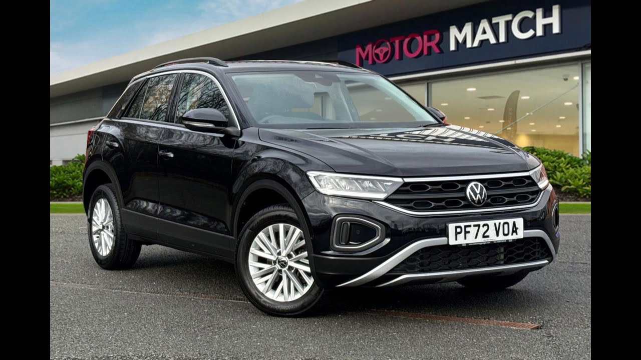 Used Volkswagen T-Roc 1.0 TSI Life   -PF72VOA-  Motor Match Bolton
