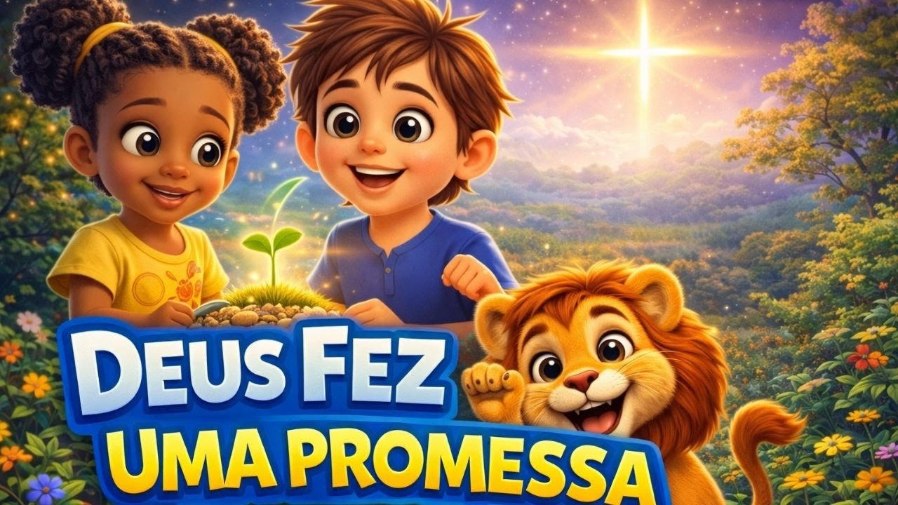 DEUS FEZ UMA PROMESSA | Música Bíblica Infantil | Do Jardim até Jesus