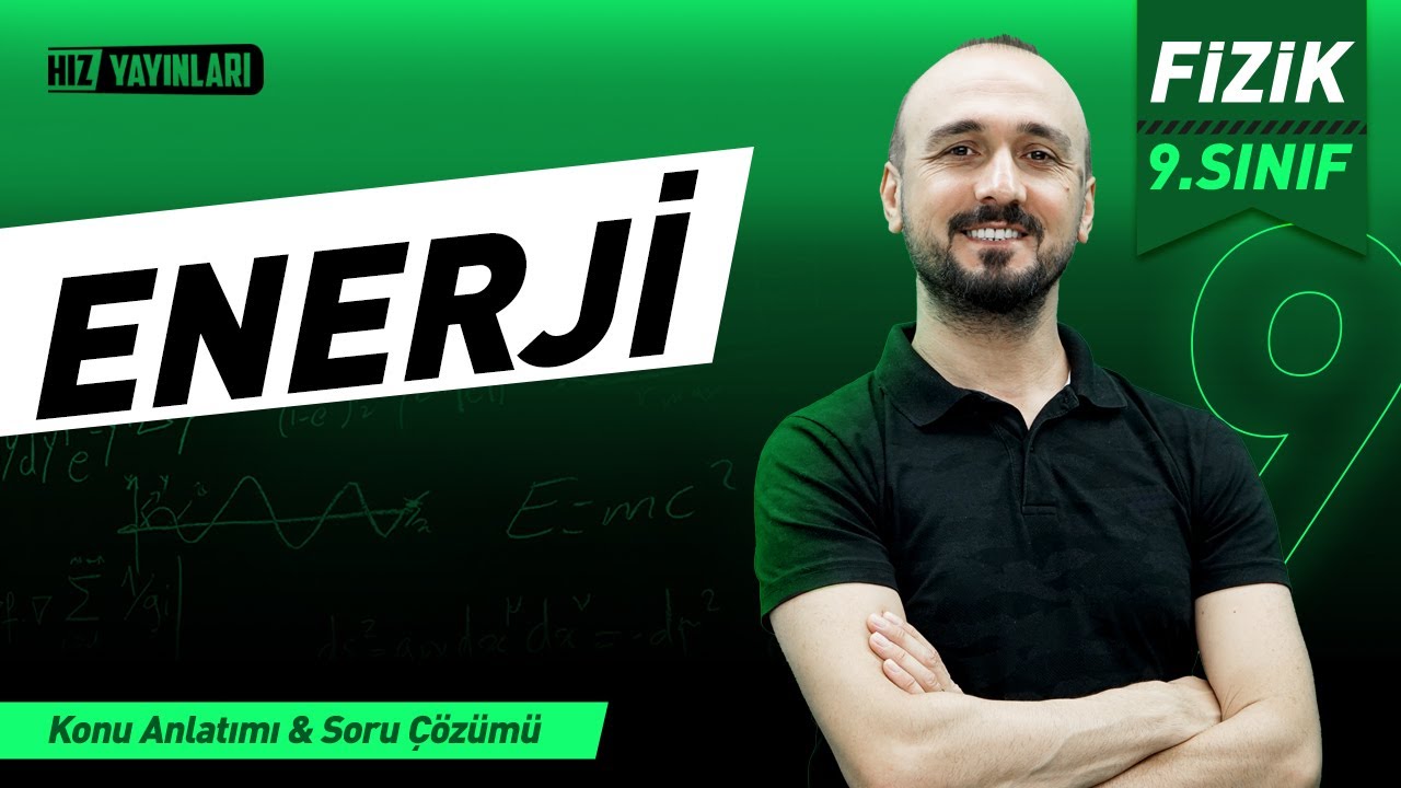 9. Sınıf Fizik 4.Ünite: Enerji | Celal Akar | Lightboard ile Ders 15