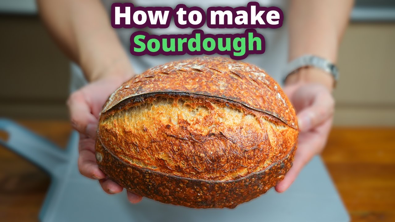 แจกวิธีทำขนมปังซาวโดวจ์ หรือ Sourdough แบบง่าย ๆ | Vegan Lokaa