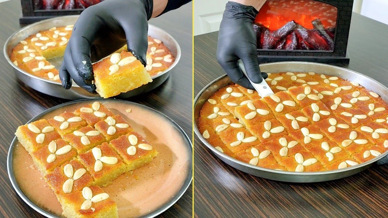 انجح وصفة هريسة سورية على اصولها ناجحة من اول مرة