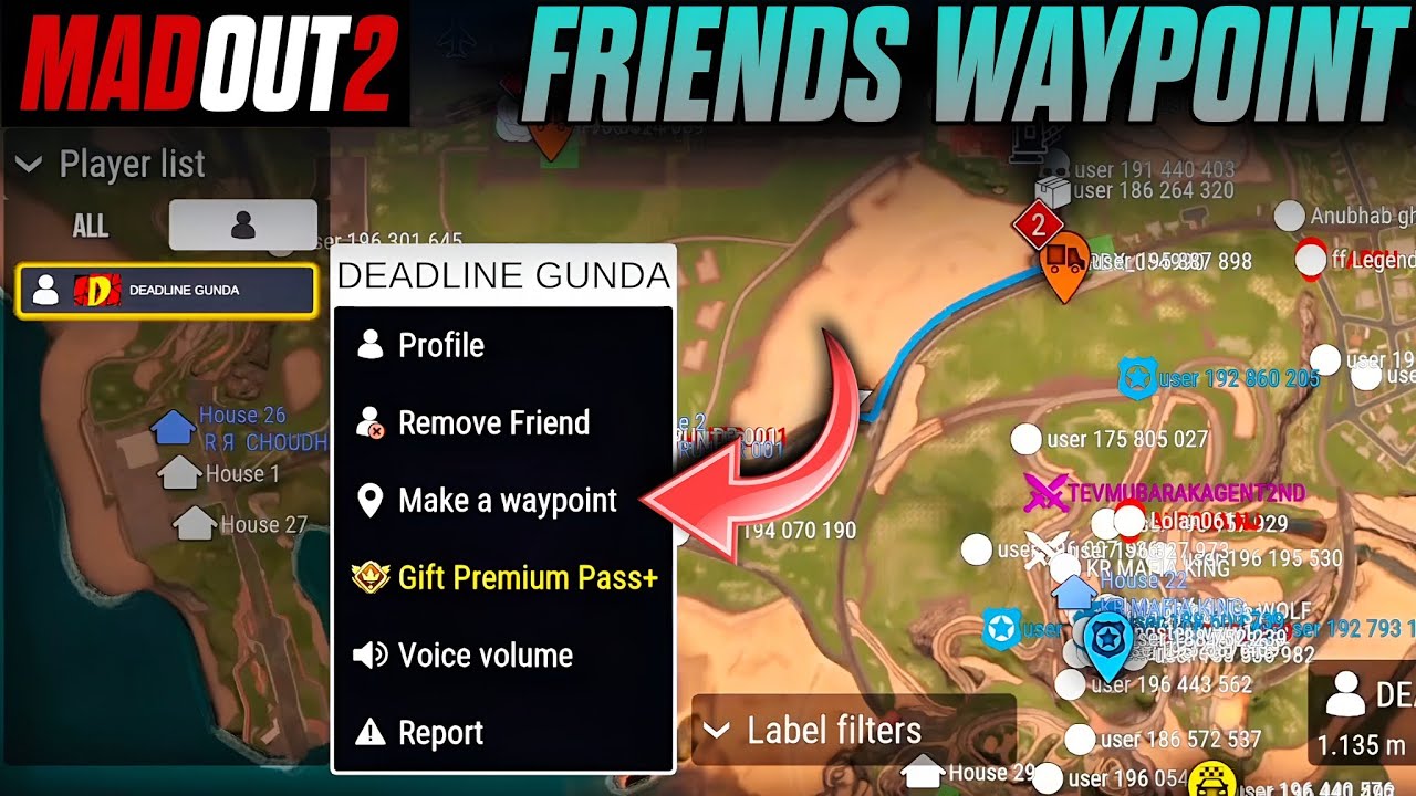 Mad Out 2 Game Me Apane Friend Ke Server Me Kaise Jaye || Open World City Mad Out 2 🔥