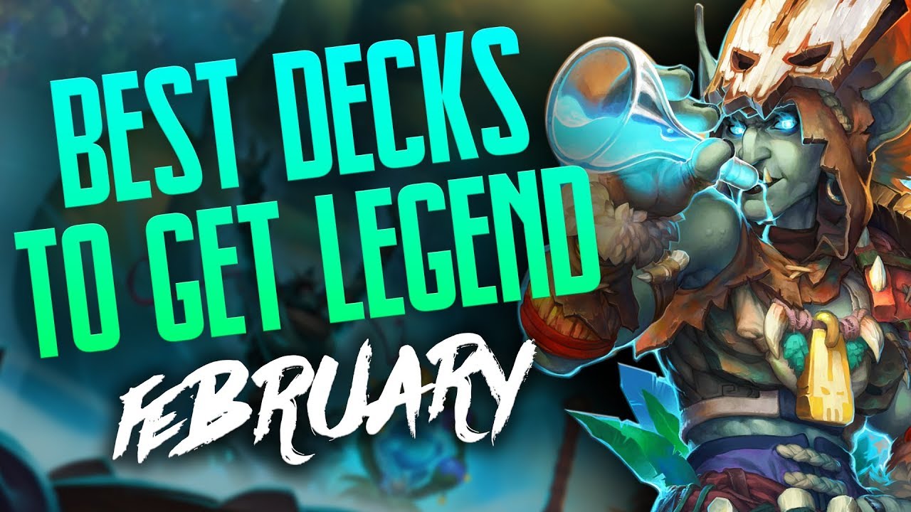 Hearthstone - Top Decks to Climb Ladder in February 2019 (Report #121) | Dekkster