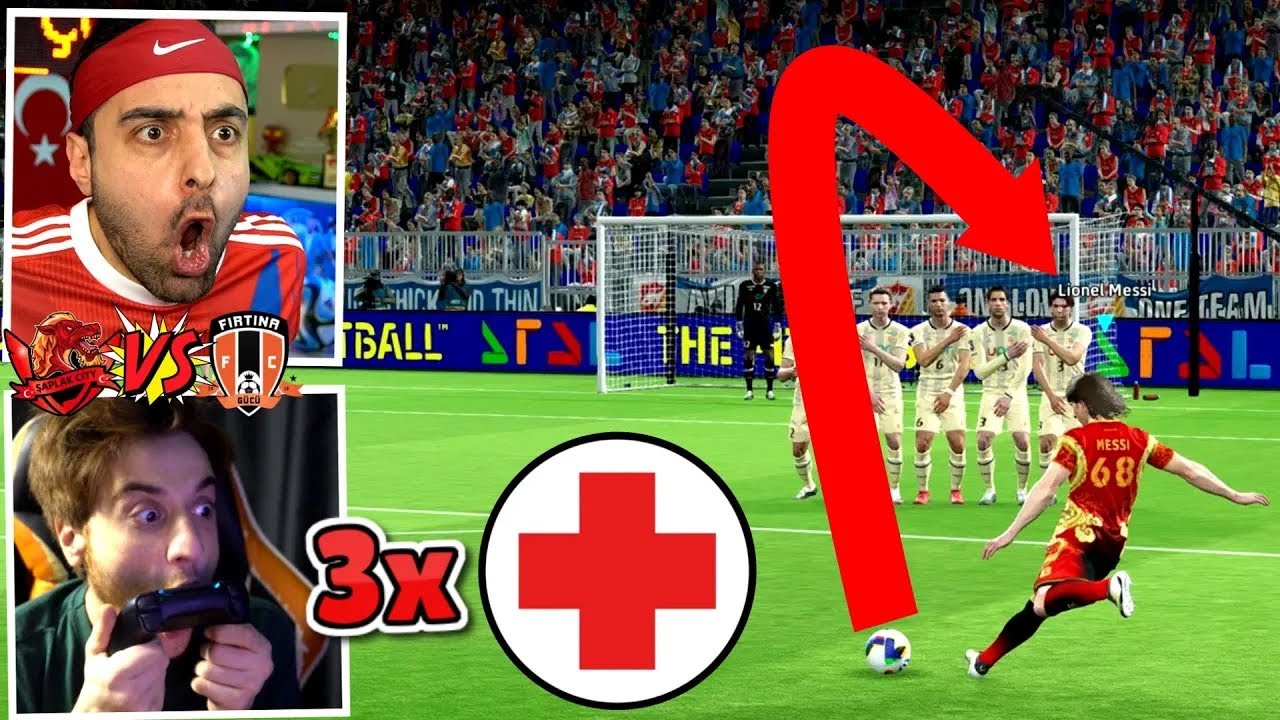 REKOR 3 FUTBOLCU SAKATLANDI 😱 28 METRE MESSİ FRİKİK GOL ! ÜMİDİ VS EMJAN ELPESİCO 25 !